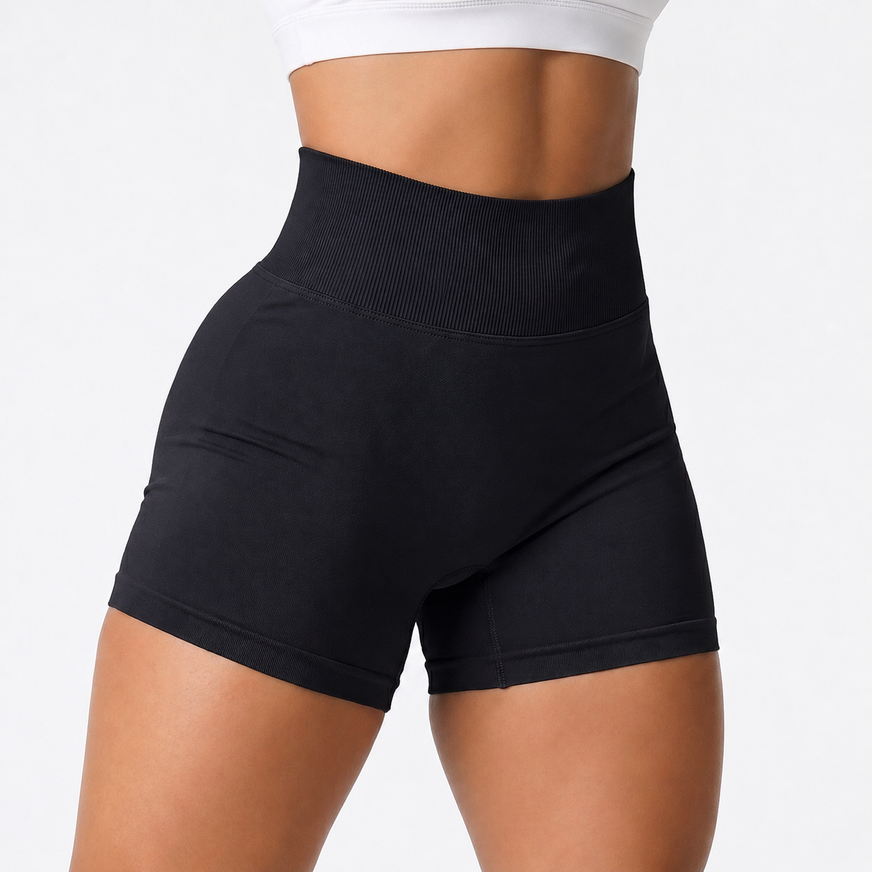 Short Gainant Contour Taille Haute